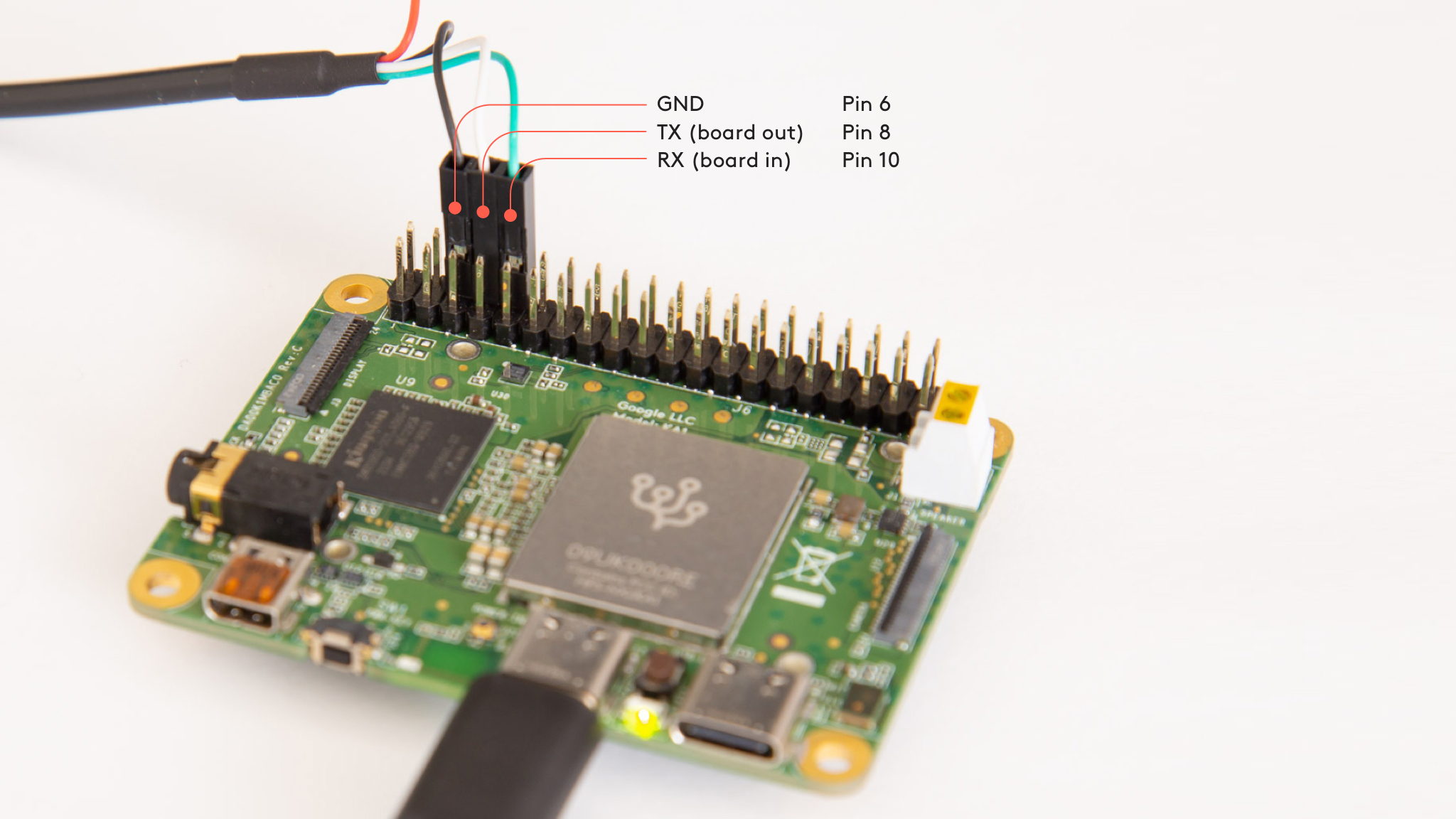 Connect To The Dev Board Mini s Serial Console Coral